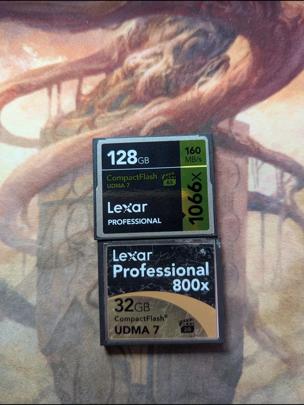 Professional High Speed CompactFlash 128GB & 32GB Memory Cards